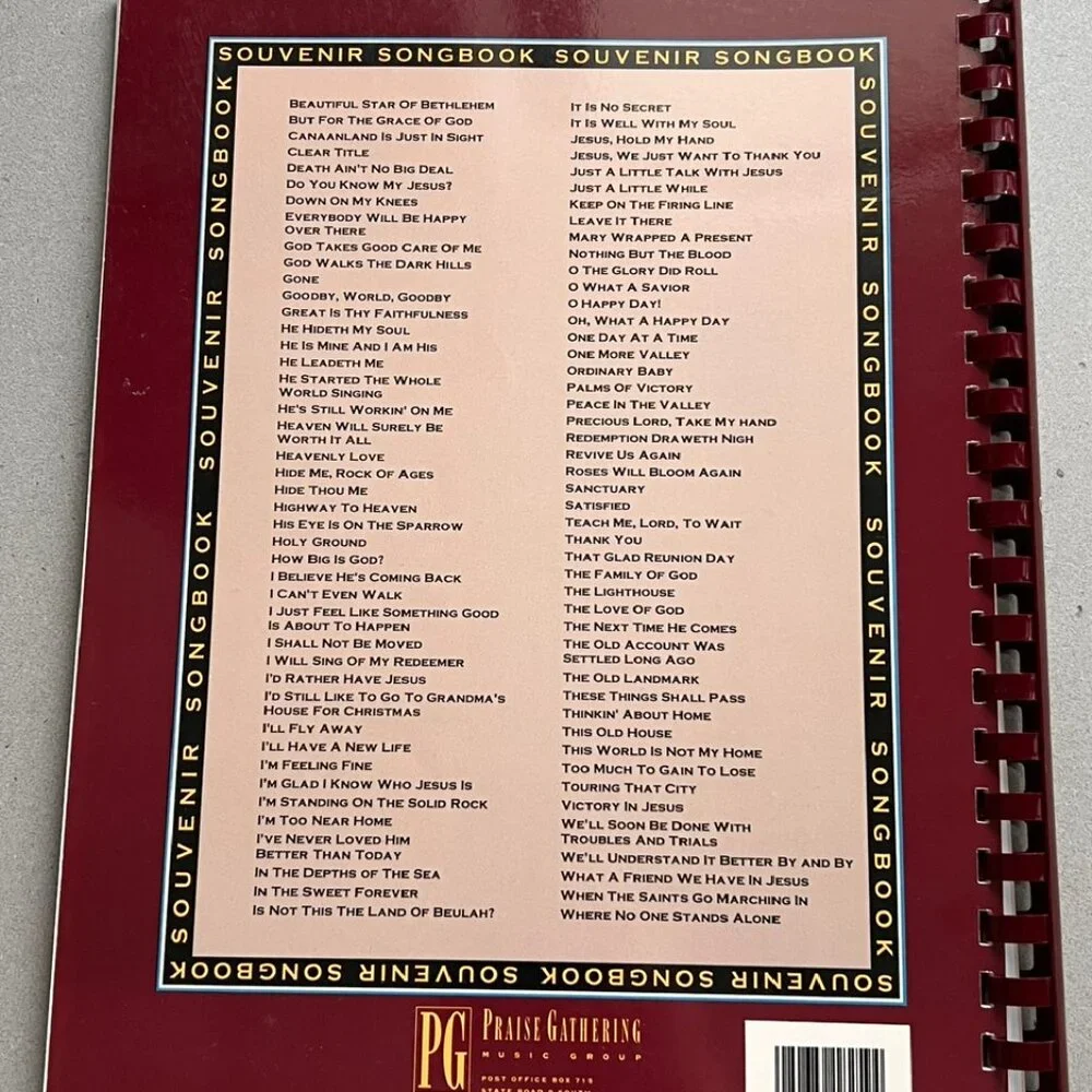 Collector's Edition Bill Gaither Homecoming Souvenir Songbook, Volume II